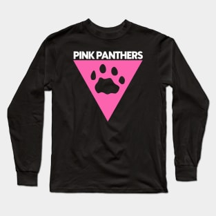 Pink Panthers Patrol NYC Gay Retro Long Sleeve T-Shirt